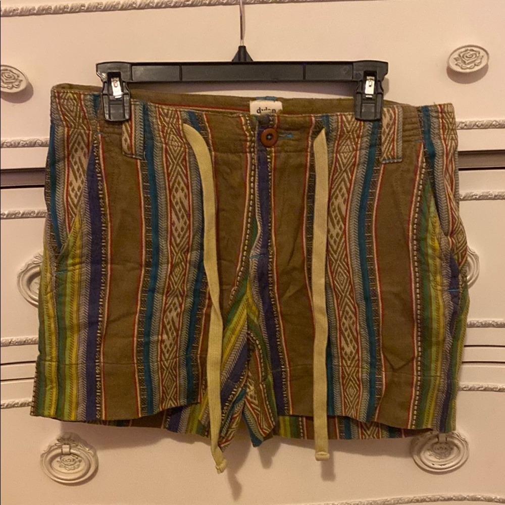 Colorful Striped Shorts